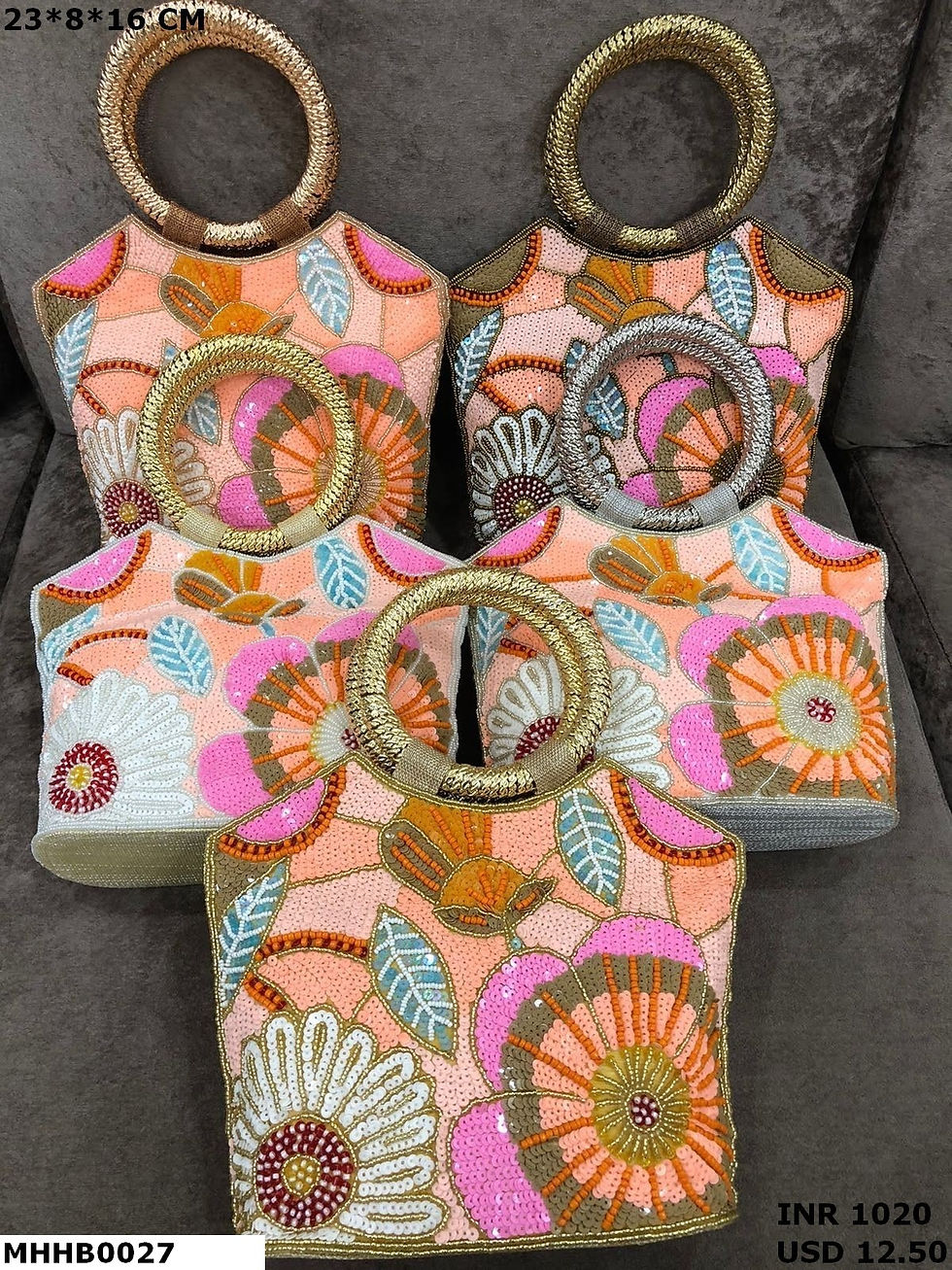 Thumbnail: Handmade Crystal Clutch Bag – Ideal for Cocktail Parties