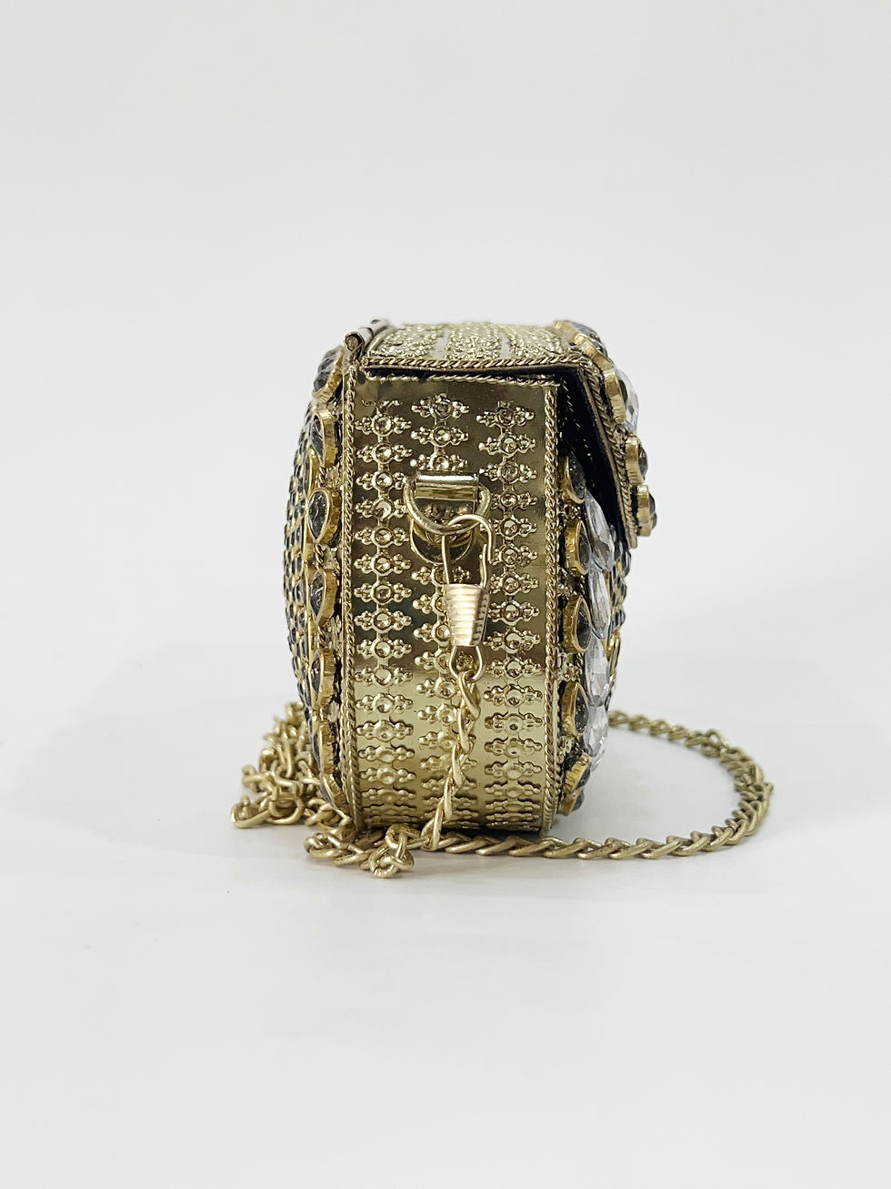 Thumbnail: Regal Bloom Kundan Clutch