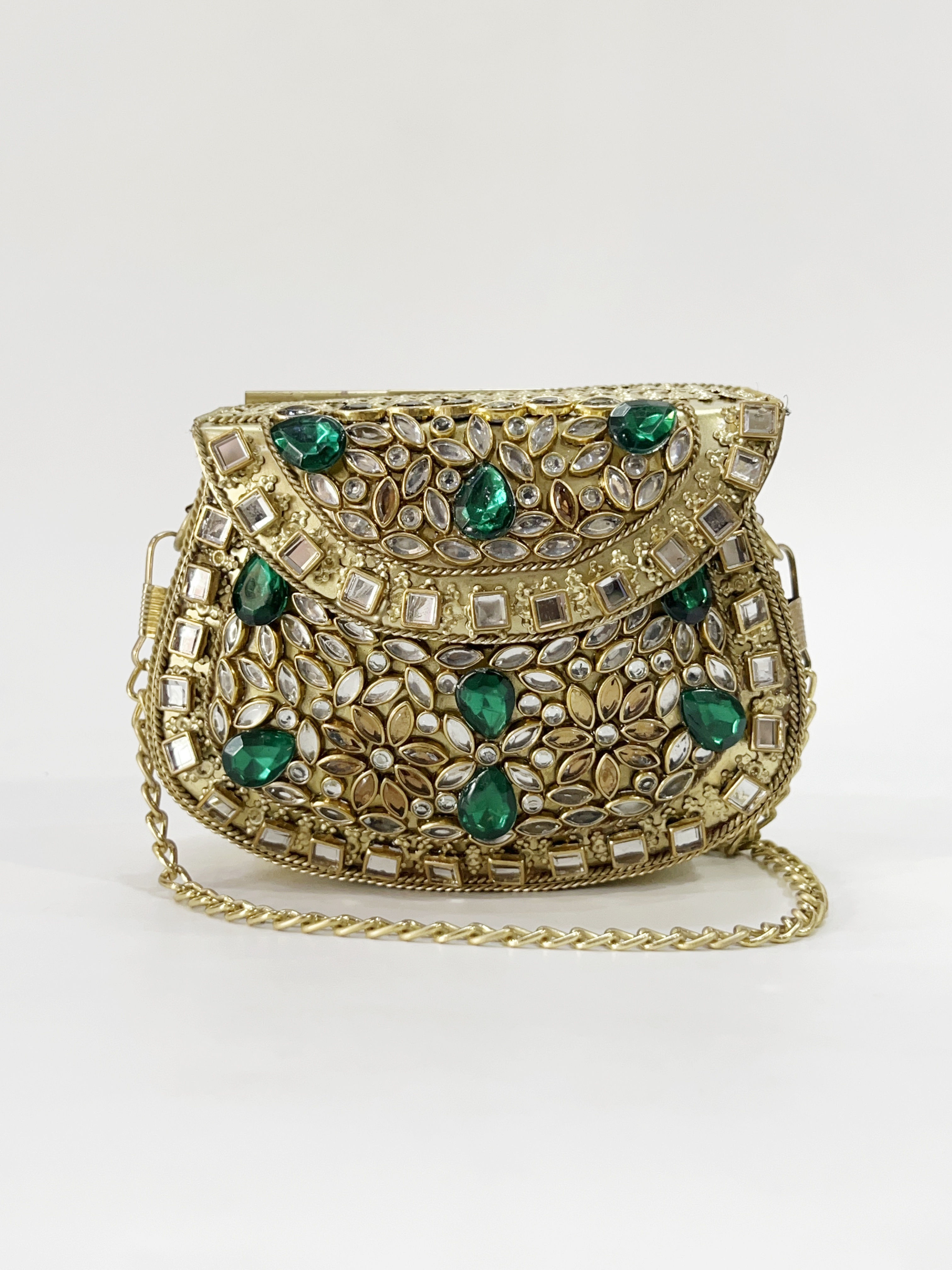 Valencia Kundan Clutch