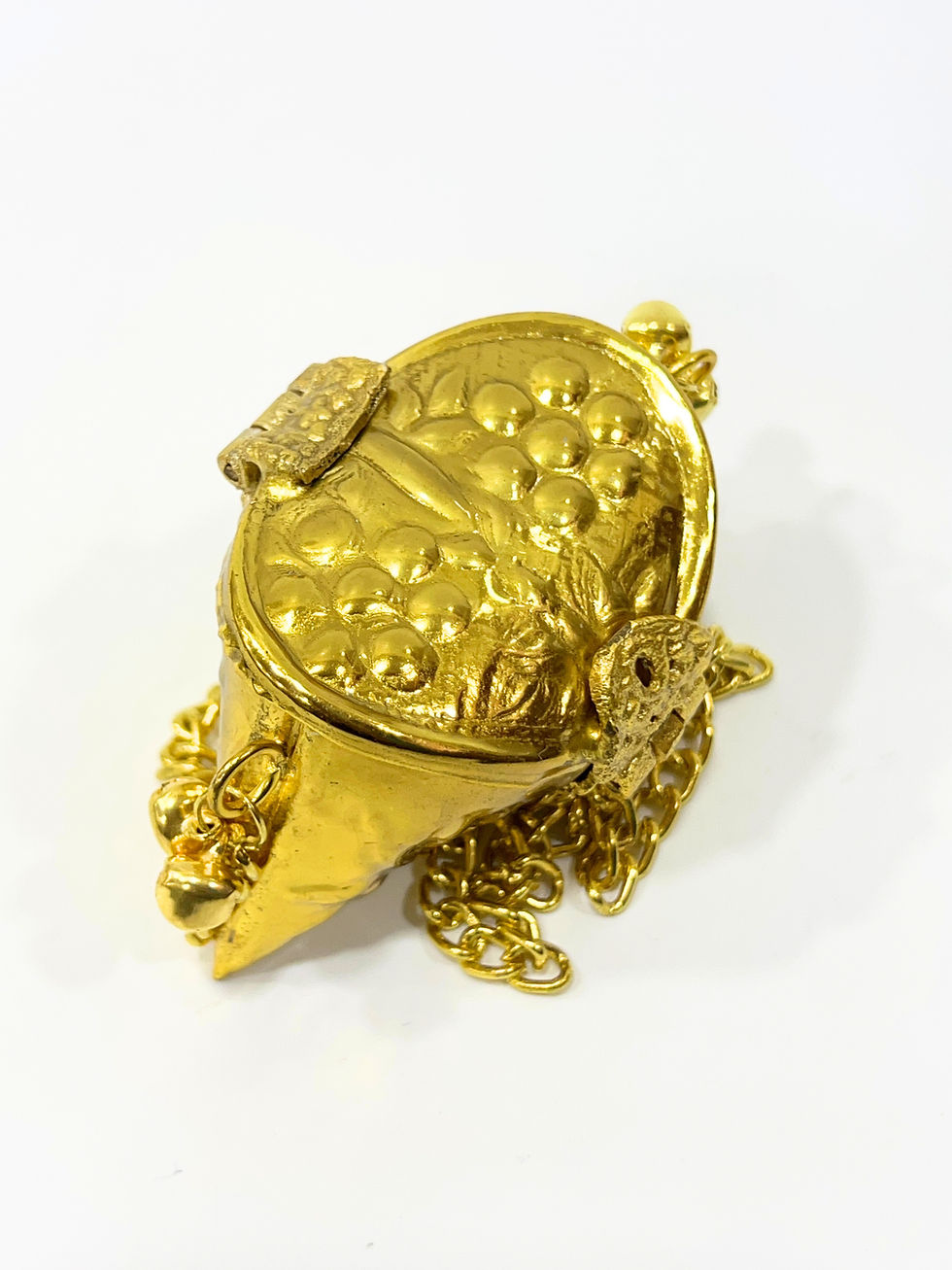 Thumbnail: Chic Shine Brass Coin Purse Clutch