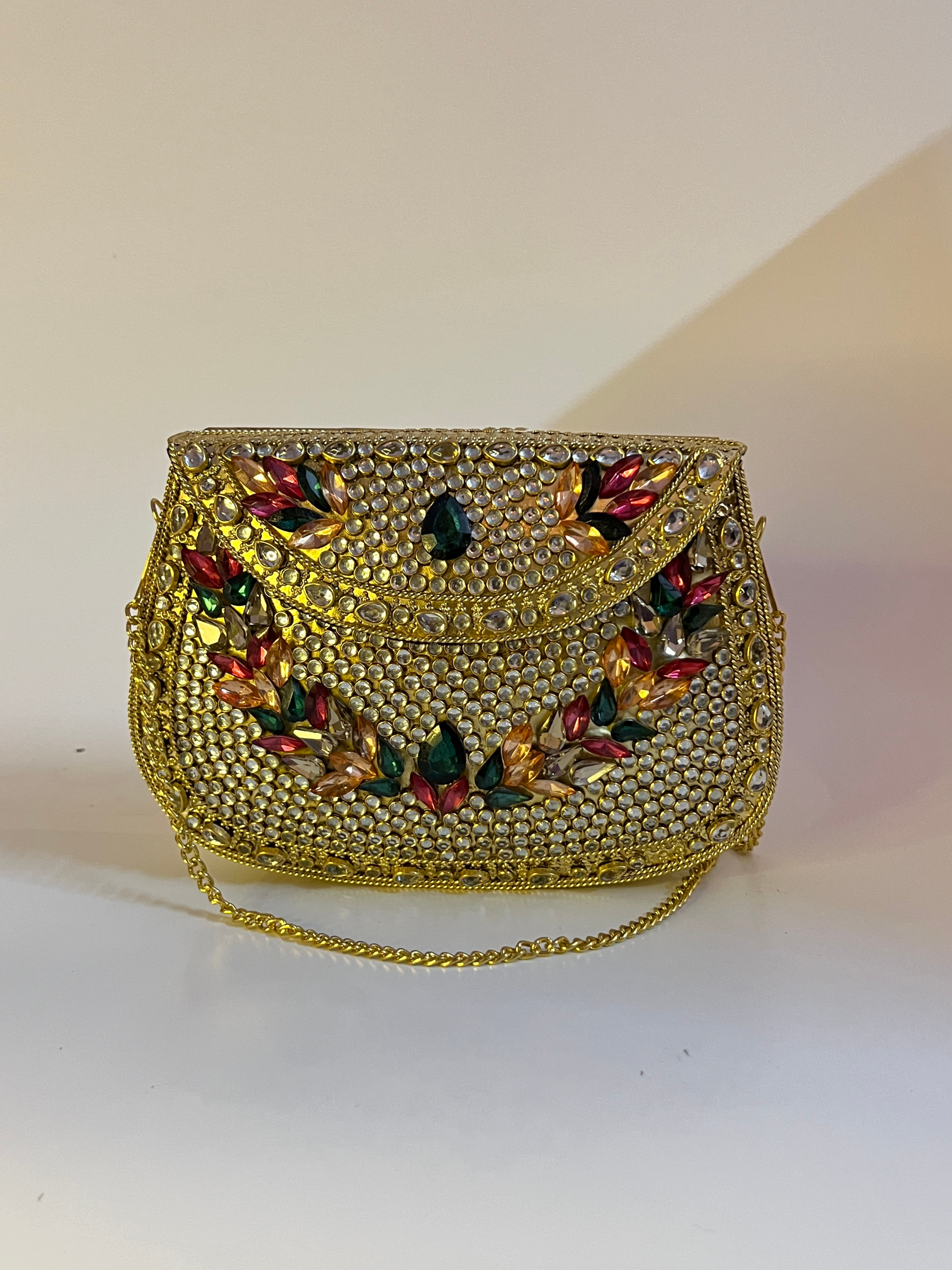 Léonie Kundan Clutch
