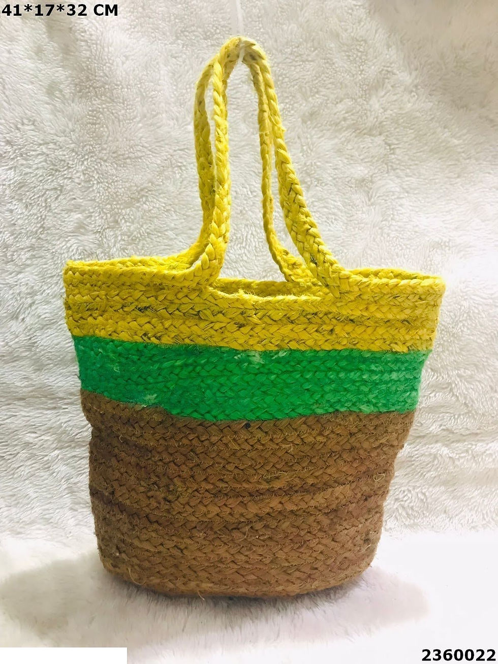 Thumbnail: Handmade Jute Dari Cotton Handloom Tote Bags – Eco-Friendly Daily Use