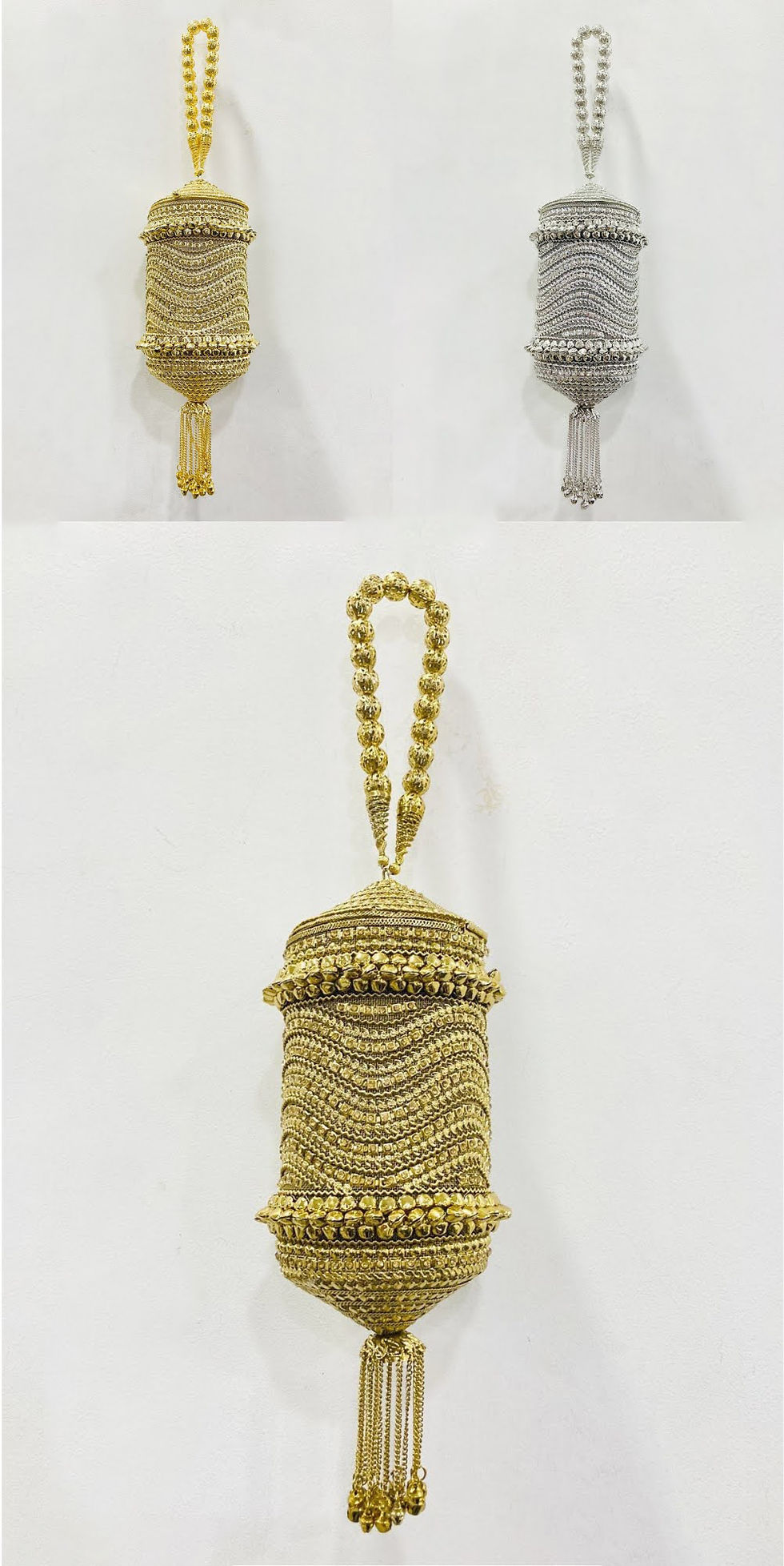 Thumbnail: Exclusive Designer Metallic Handbag