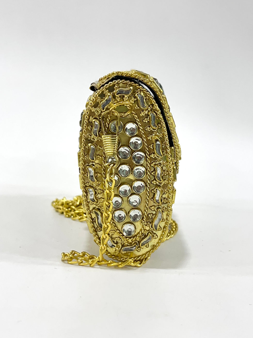 Thumbnail: Elite Kundan Gemstone Purse