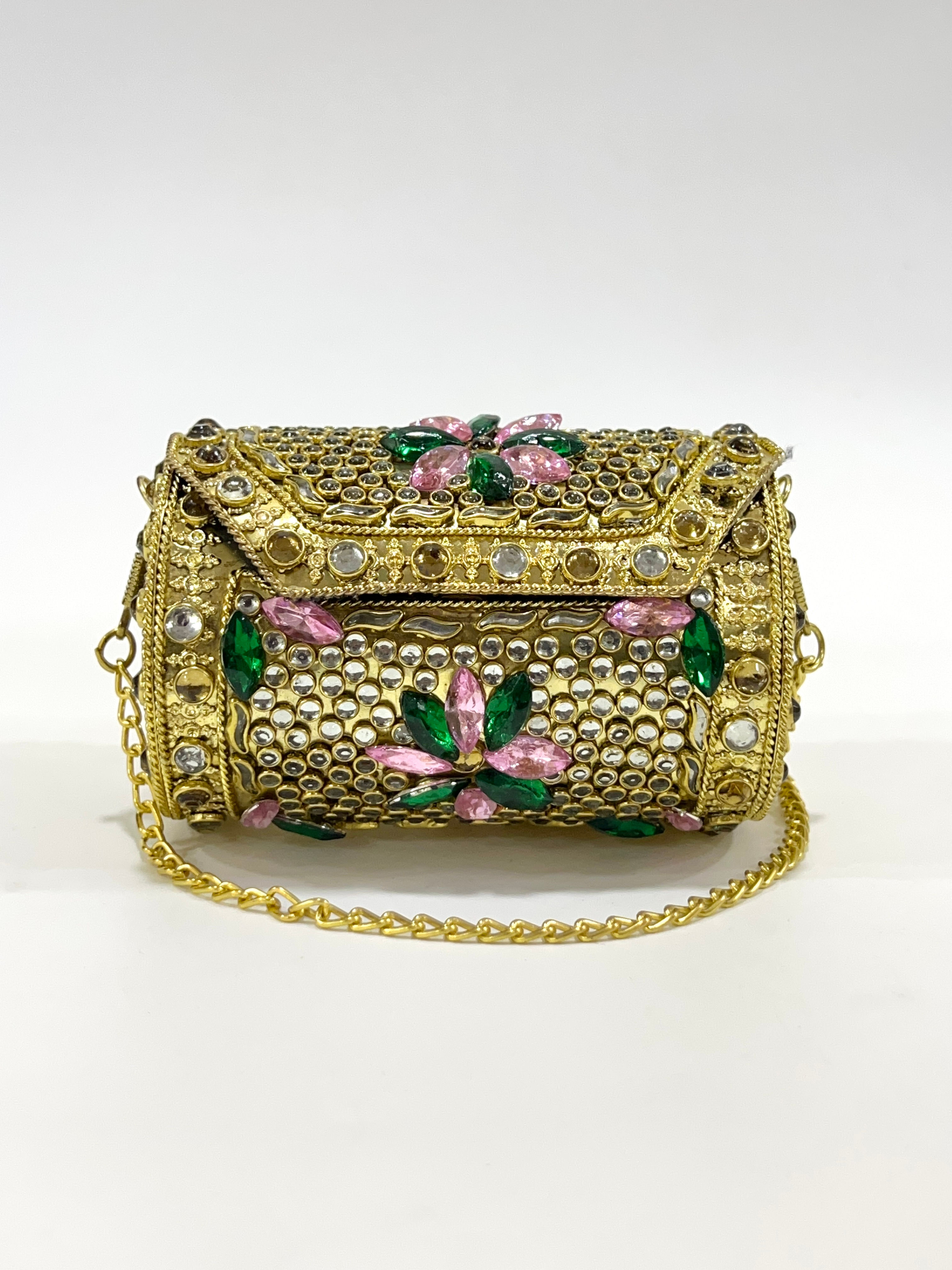 Anneliese Kundan Clutch