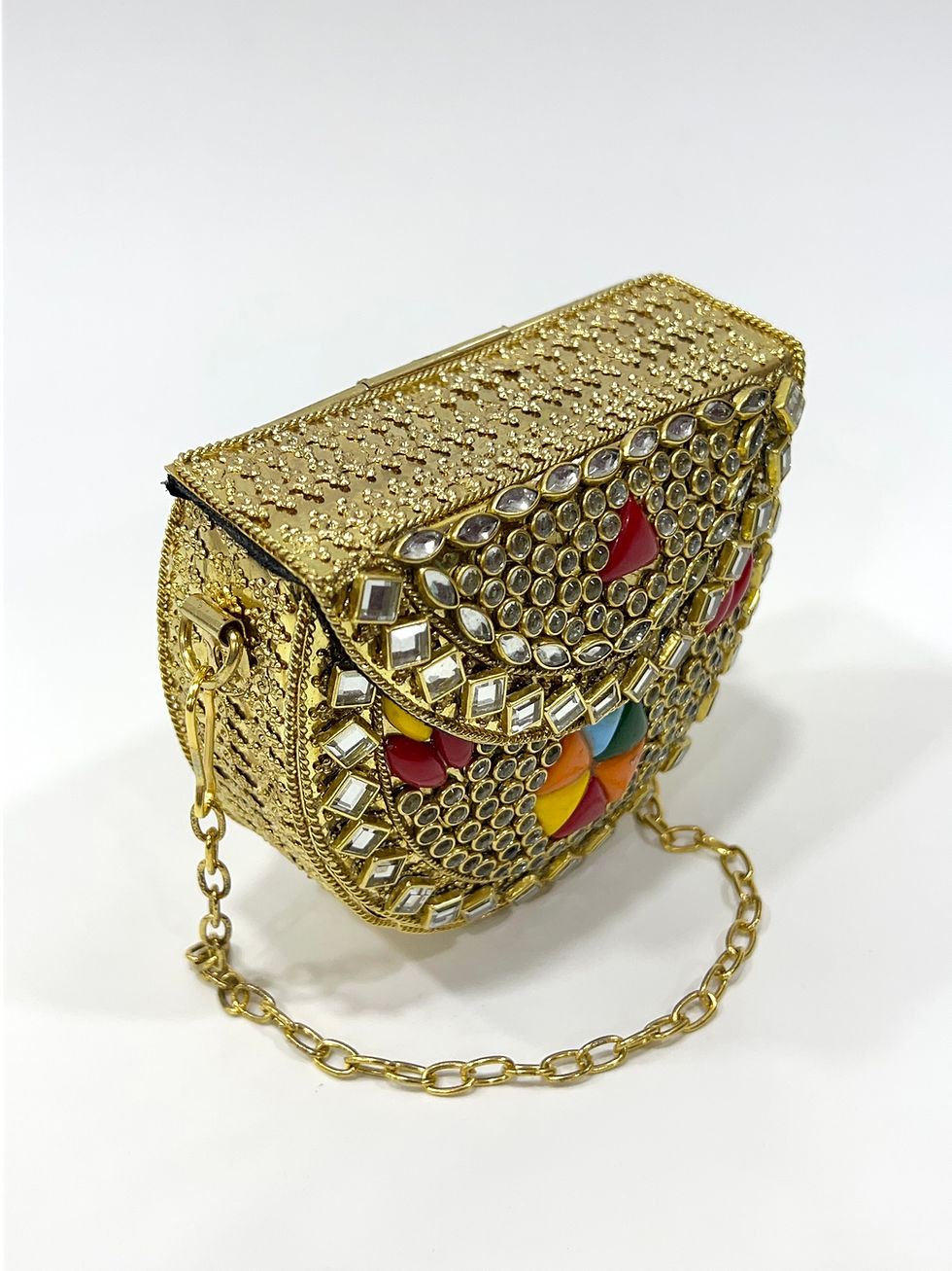 Thumbnail: Glam Touch Kundan Clutch