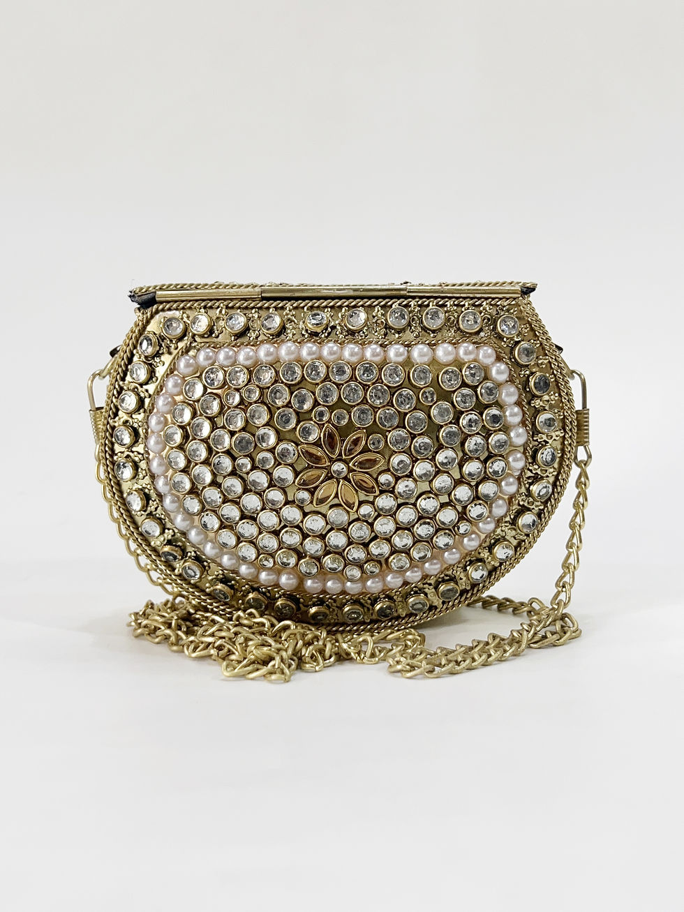 Thumbnail: Gem Palace Kundan Purse