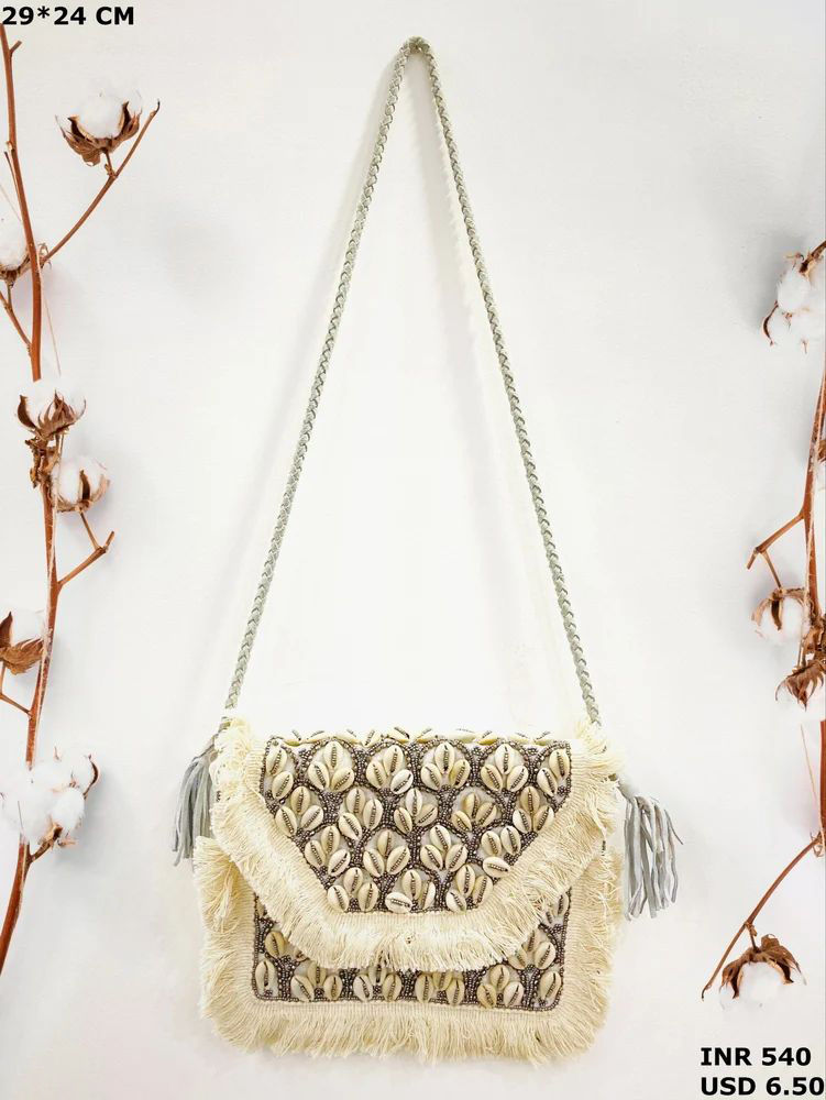 Thumbnail: Exclusive Banjara Boho Beaded Handbag