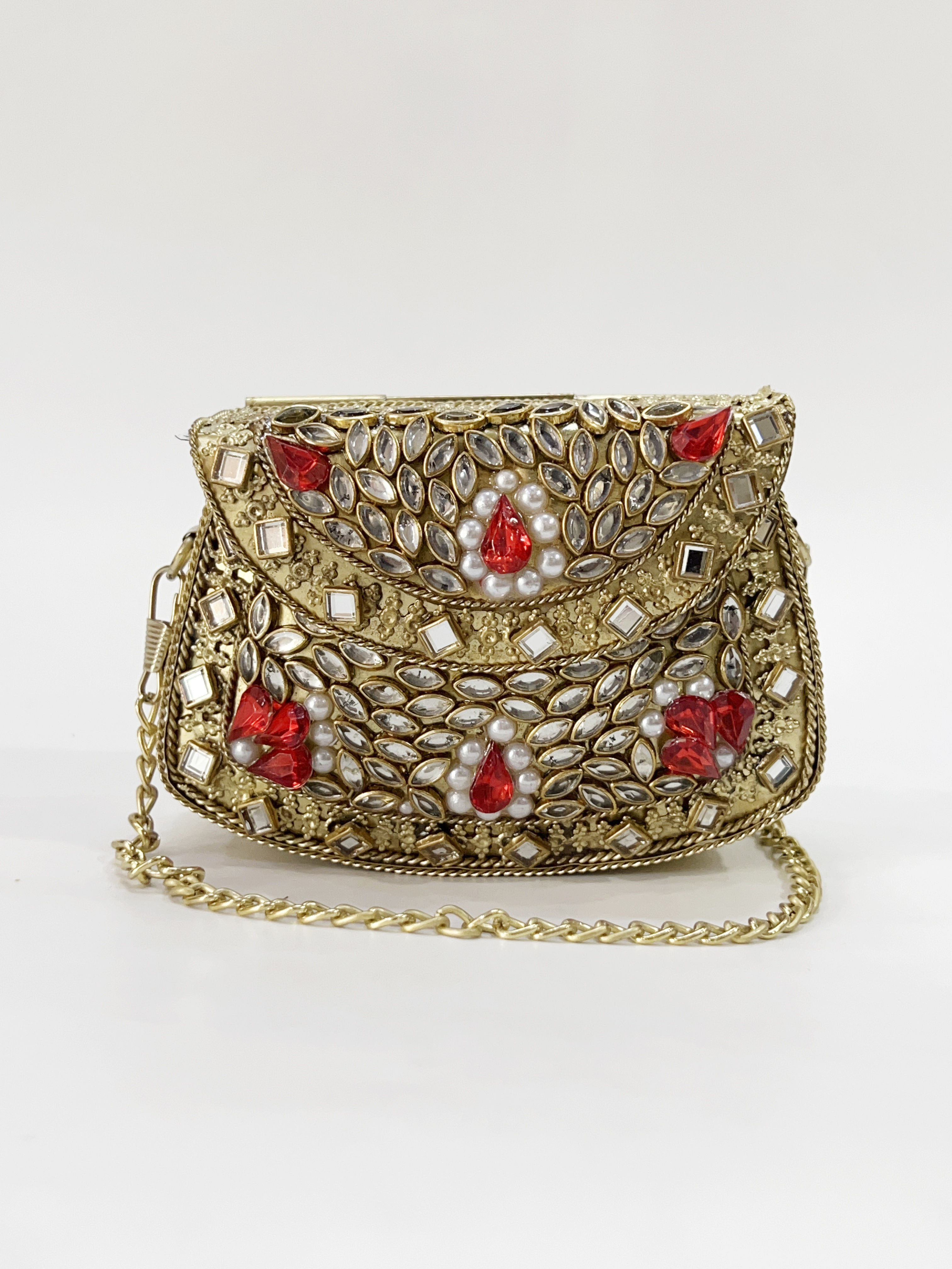 Solène Kundan Clutch