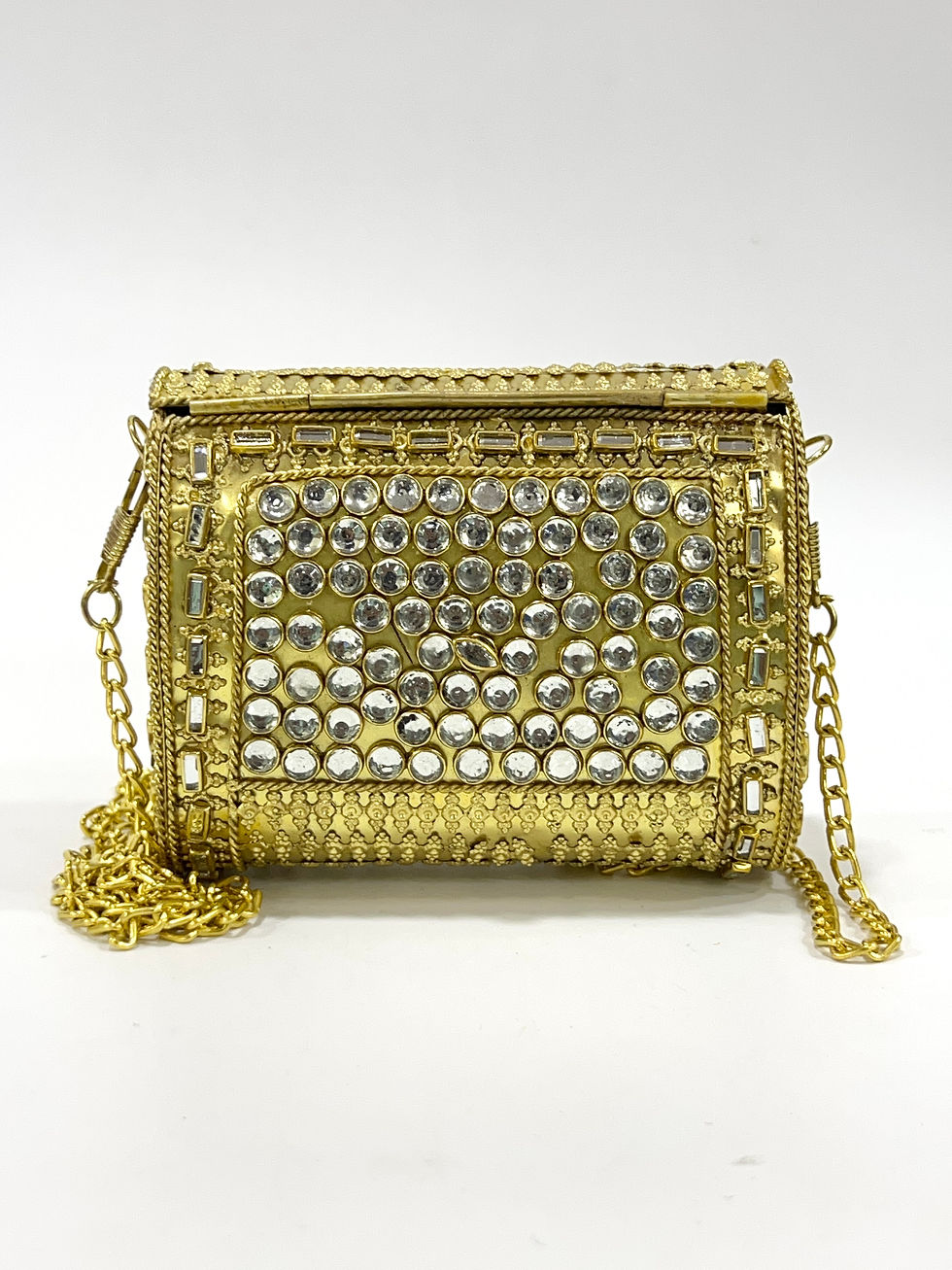 Thumbnail: Elite Kundan Gemstone Purse