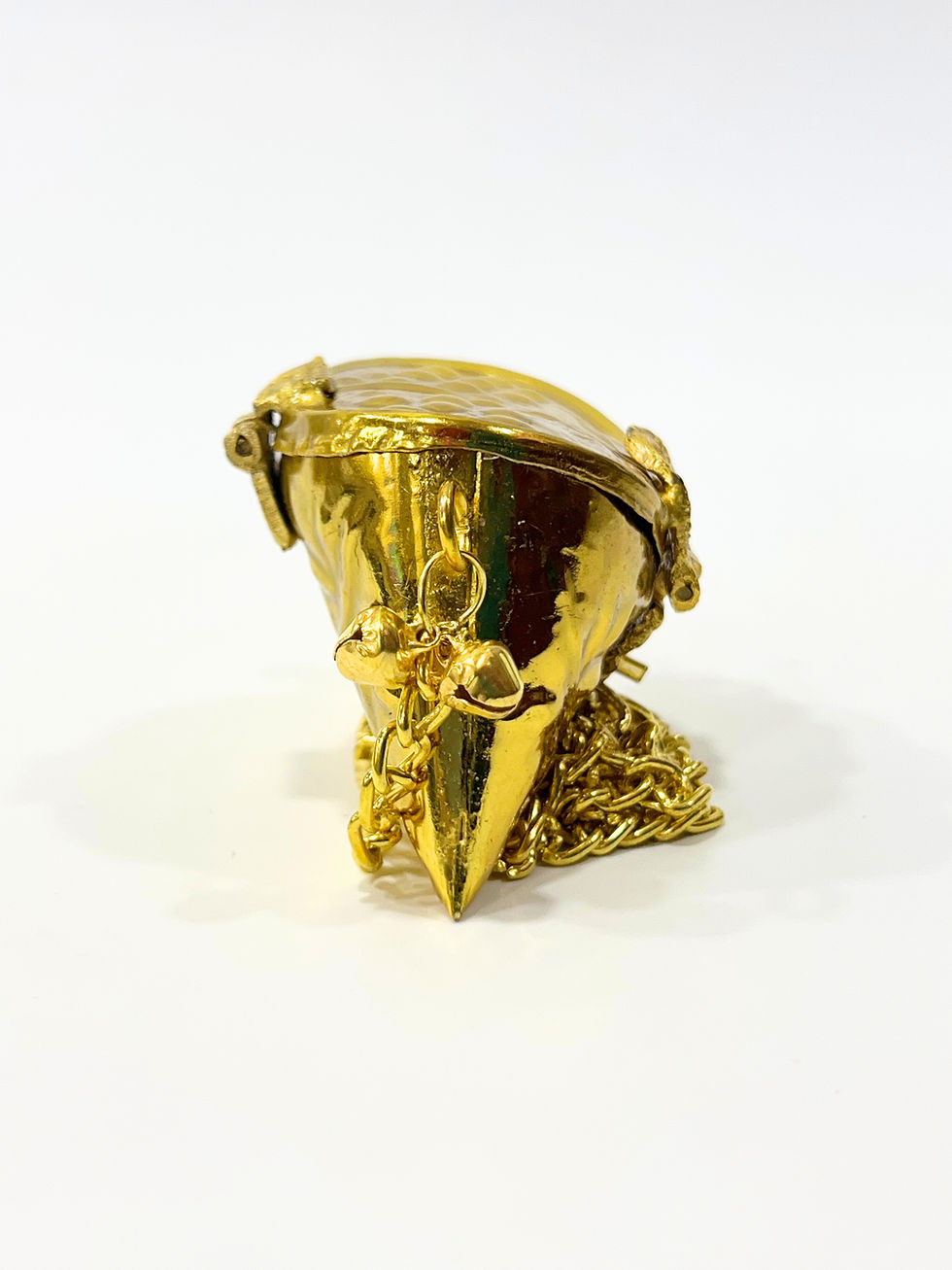 Thumbnail: Chic Shine Brass Coin Purse Clutch