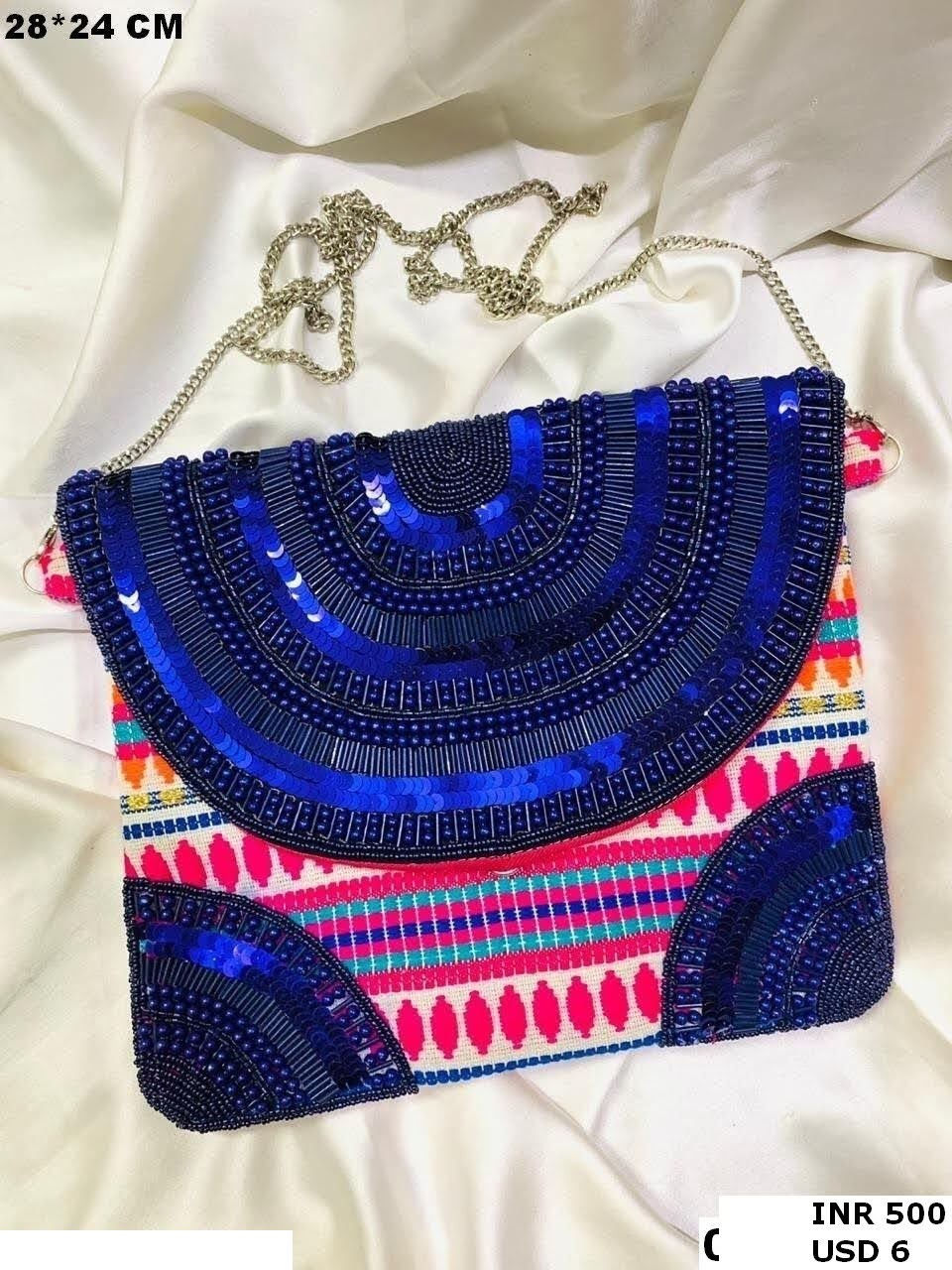 Thumbnail: Handmade Boho Chic Beaded Bag
