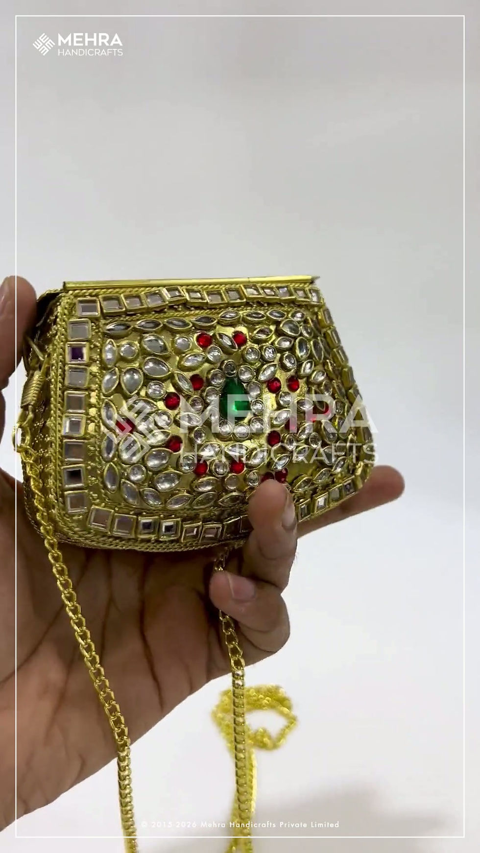 Thumbnail: Dazzling Royale Kundan Purse