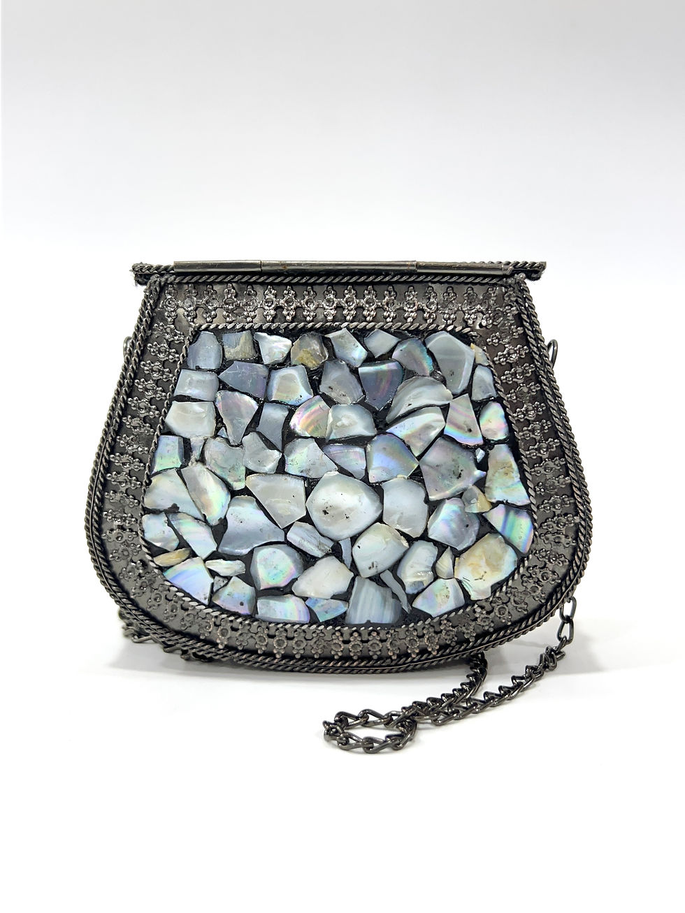 Thumbnail: Artisan Metal Tile Purse