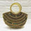 Thumbnail: Beaded Crystal Stone Bag – Handcrafted Party Statement Purse