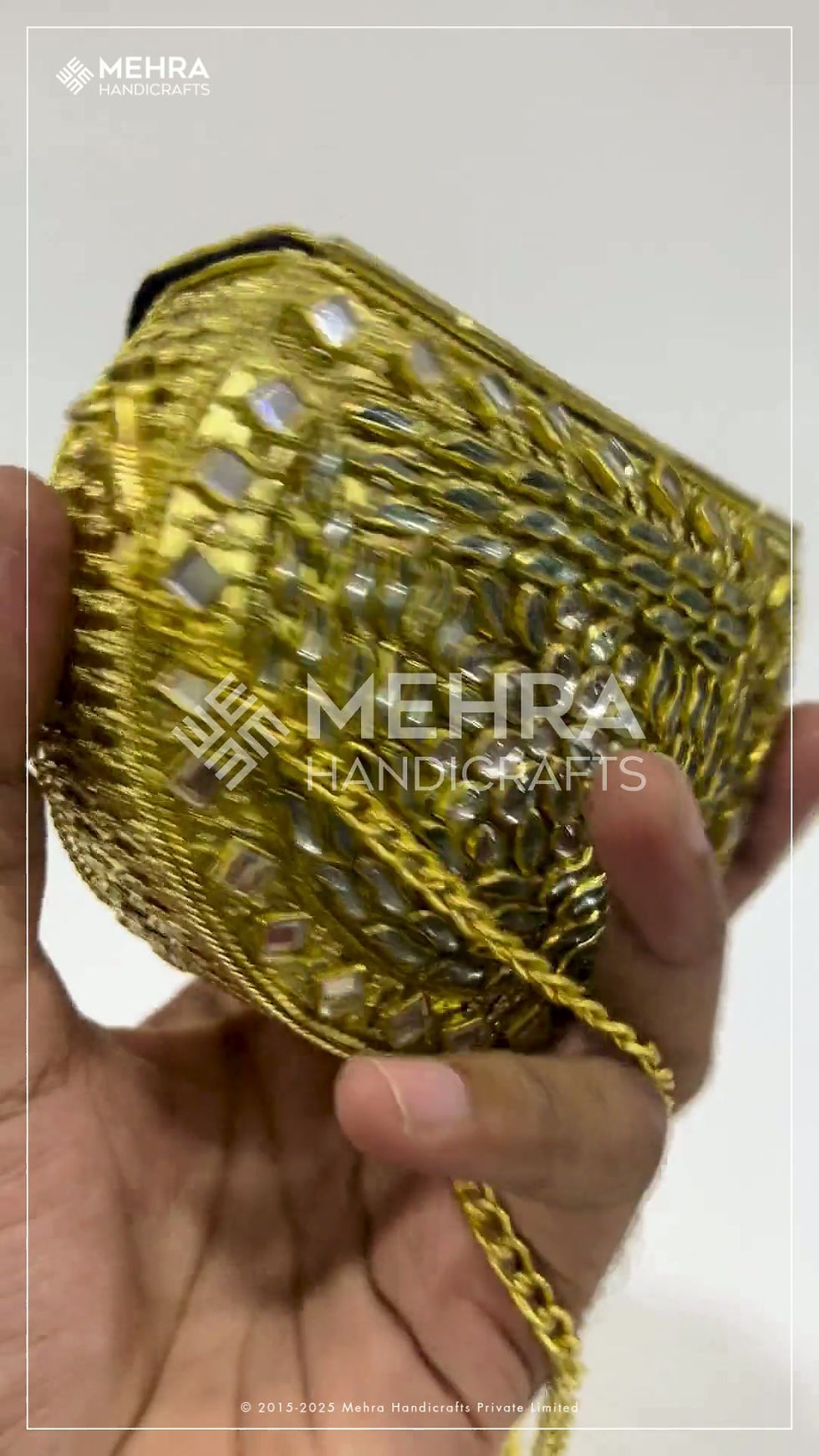 Thumbnail: Heritage Metal Kundan Purse