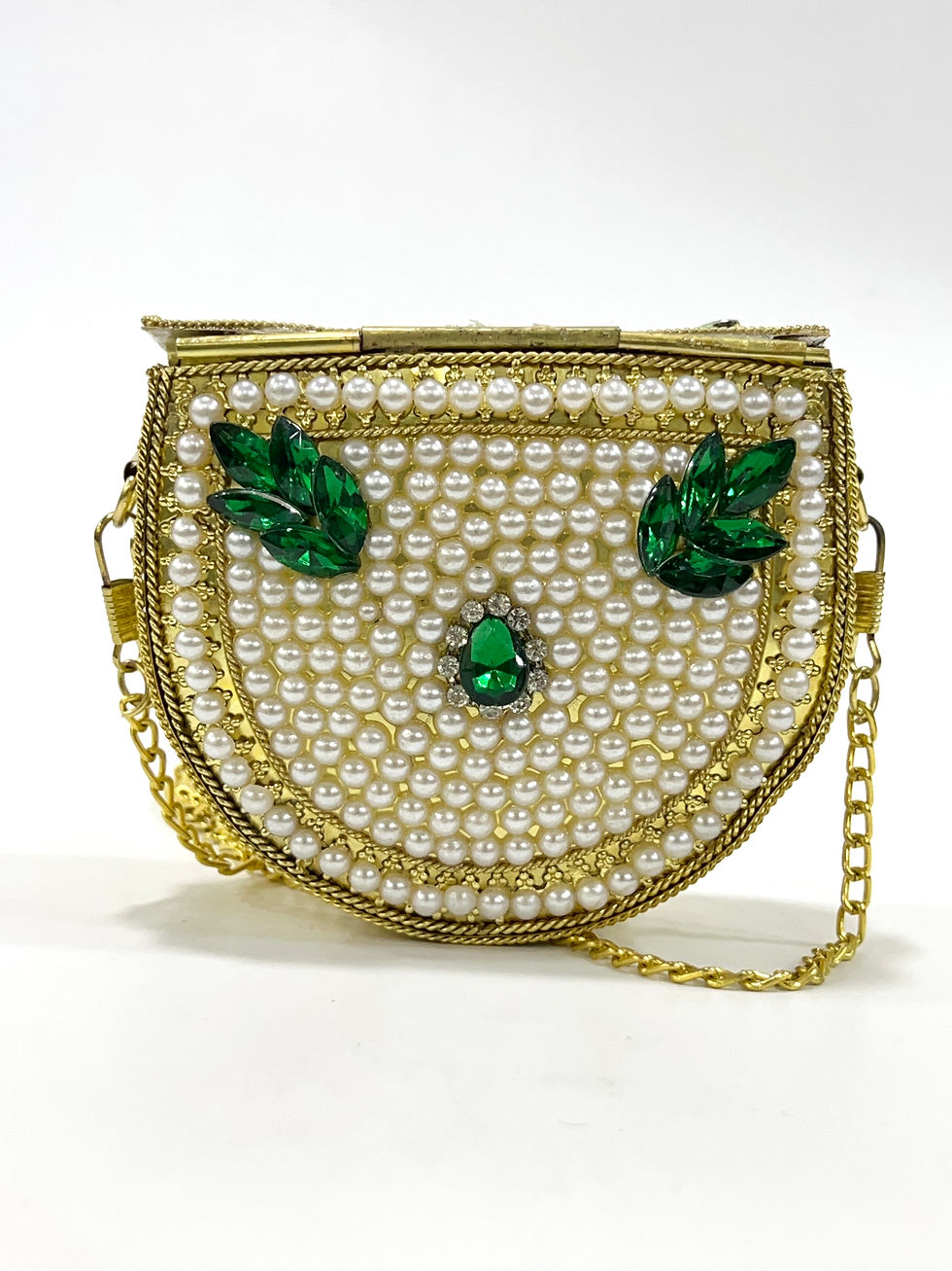 Thumbnail: Traditional Kundan Jewel Bag