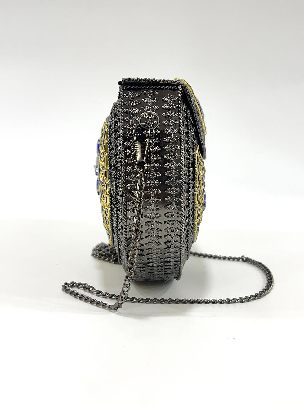 Thumbnail: Artisan Kundan Stone Purse