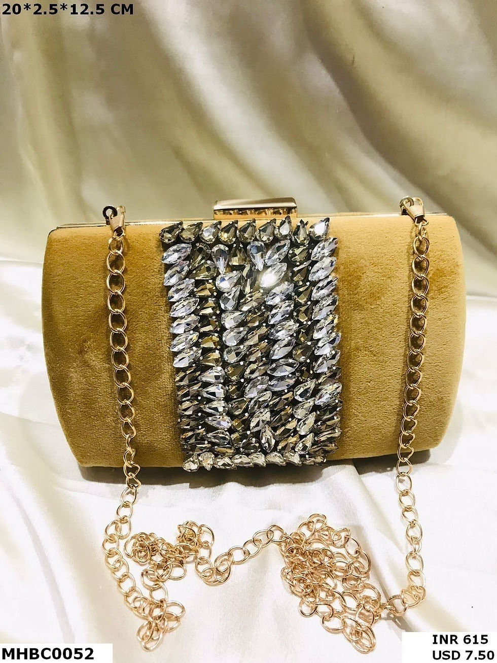 Thumbnail: Exclusive Artisan Evening Box Clutch Bag