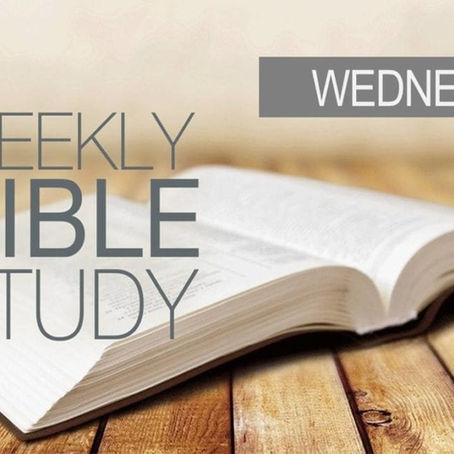 Wed. Night Bible Study