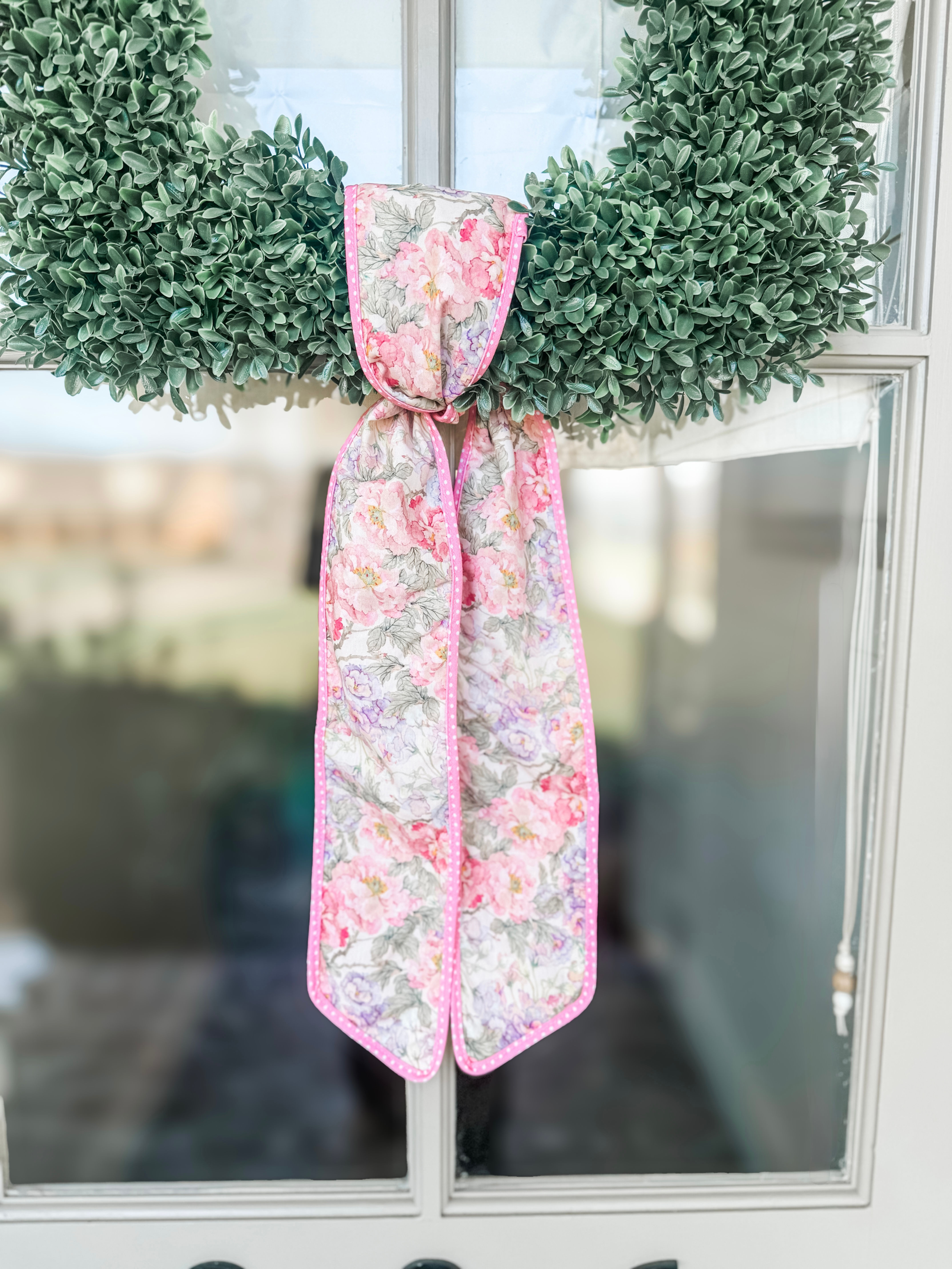 Pink Floral Sash