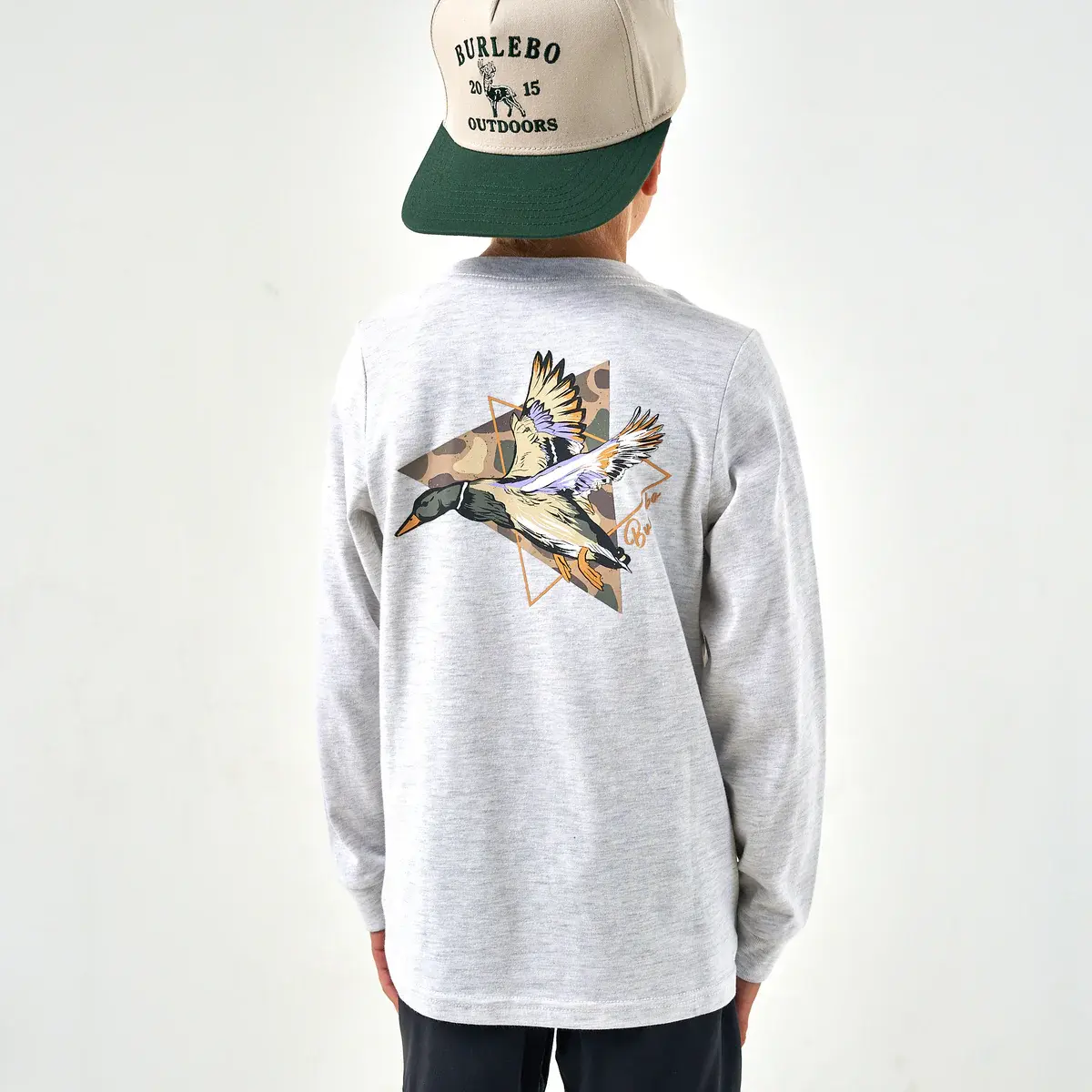 Burlebo Pintail Triangle Duck Longsleeve Tee