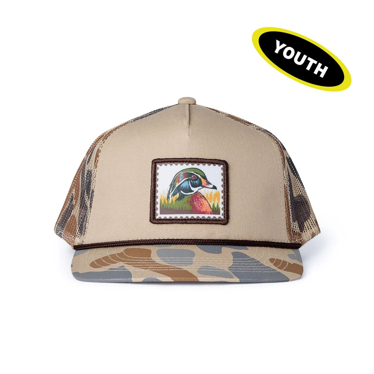 Burlebo Youth Wood Duck Stamp Cap  Jolie Home Gift Boutique