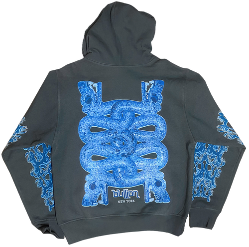 トップス gibous SNAKE SCORPION CHECK SHIRT HOODIE GIBOUS SNAKE SCORPION CHECK SHIRT HOODIE