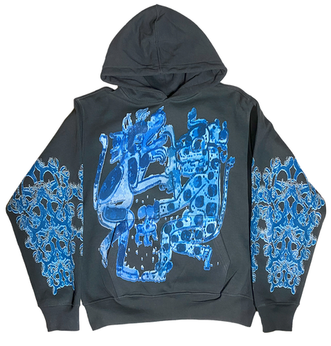 JAGUAR DOG BONES SNAKES HOODIE | BULLION NY