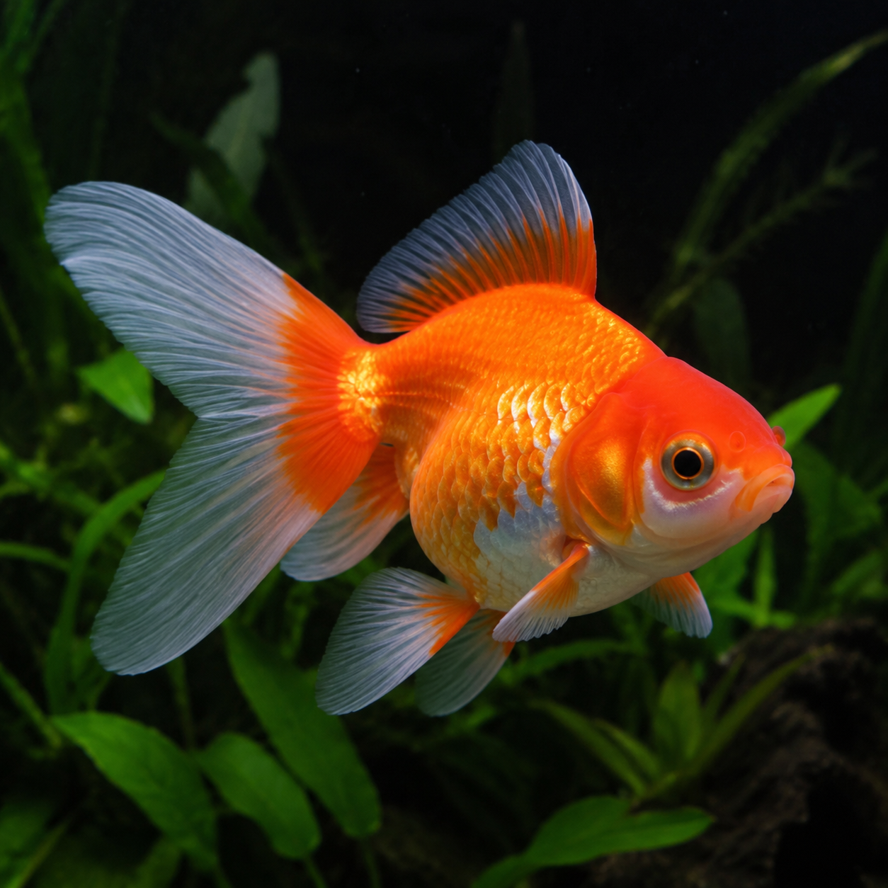 Realistic Fantail Goldfish product image