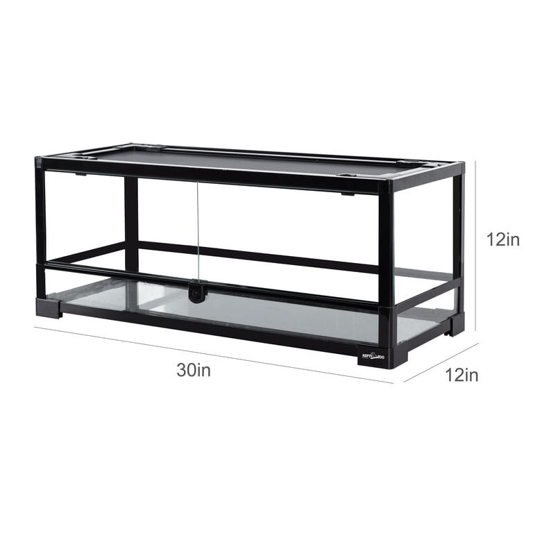REPTI ZOO RK301212G 30 x 12 x 12 front opening terrarium