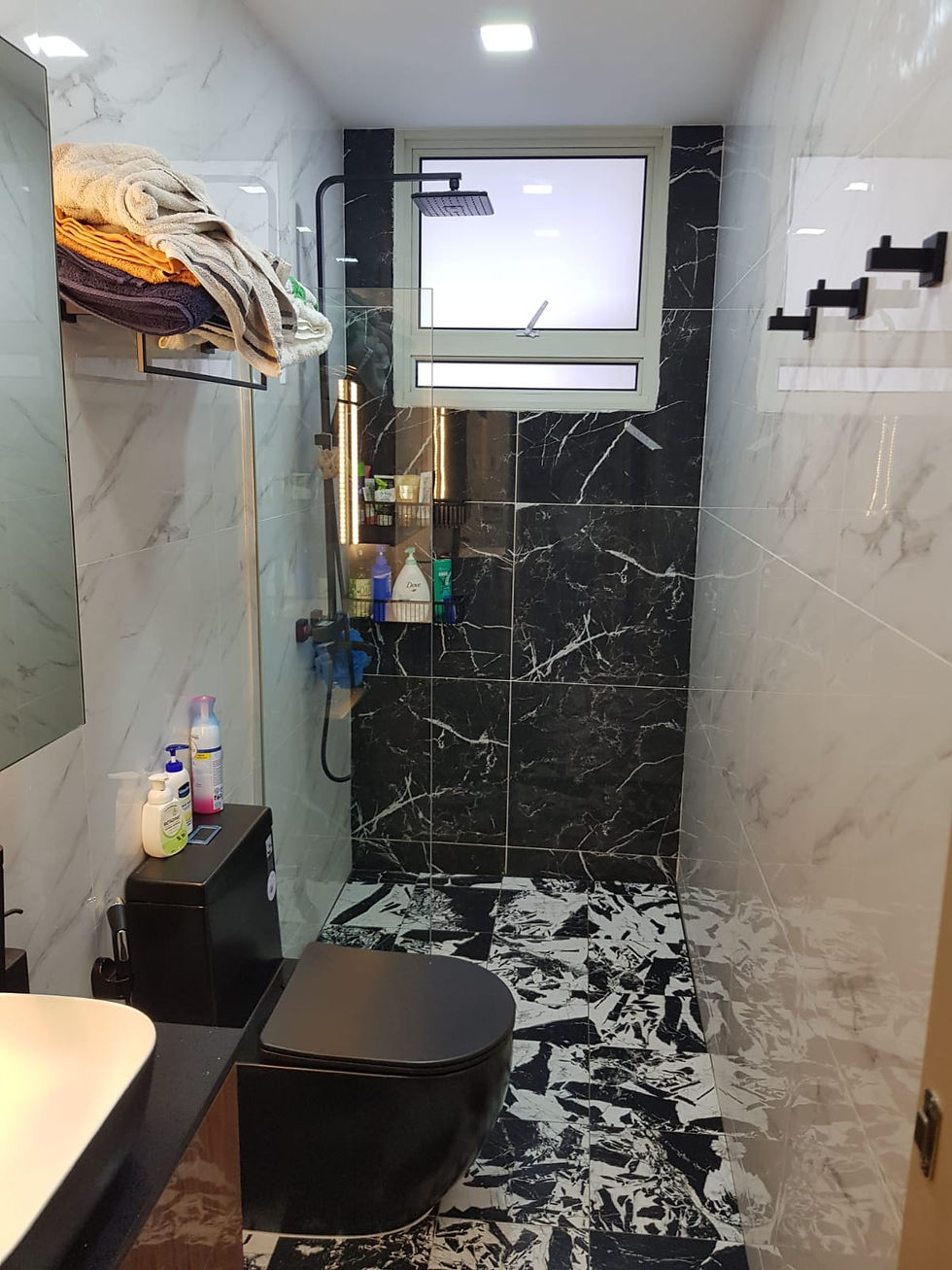 shower area renovation