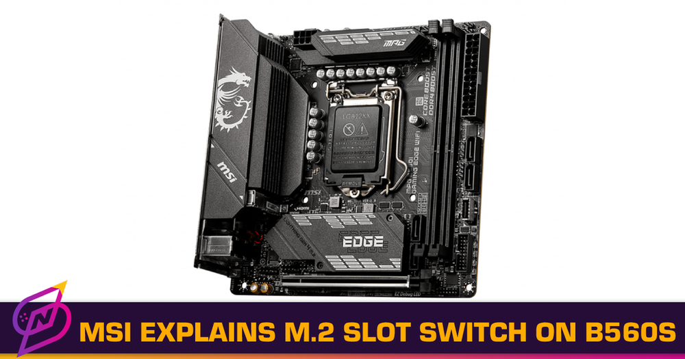MSI Explains How its B560 Motherboards Enable the First M.2 Slot with