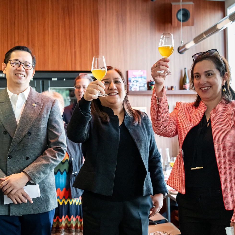Aylin with the Thai Embassy at a Thai Event