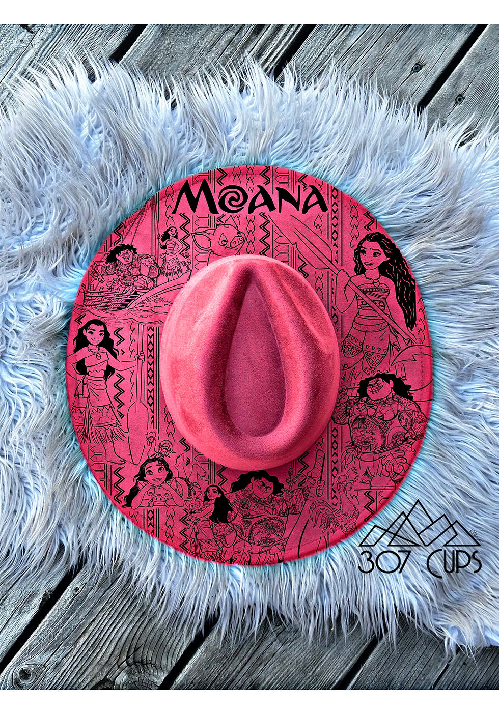 Thumbnail: Moana Wide Brim Hat SVG PNG PDF