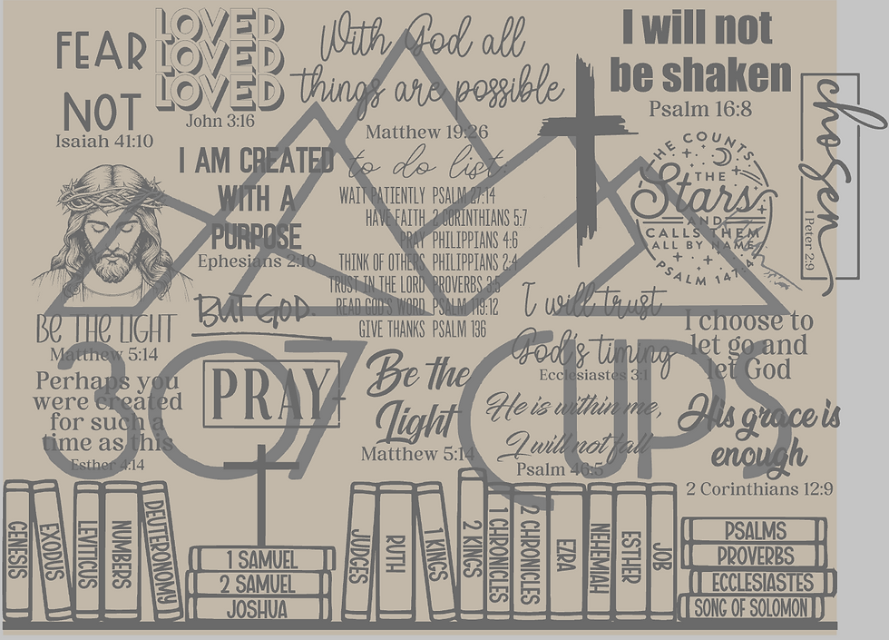 Faith Bible SVG ONLY