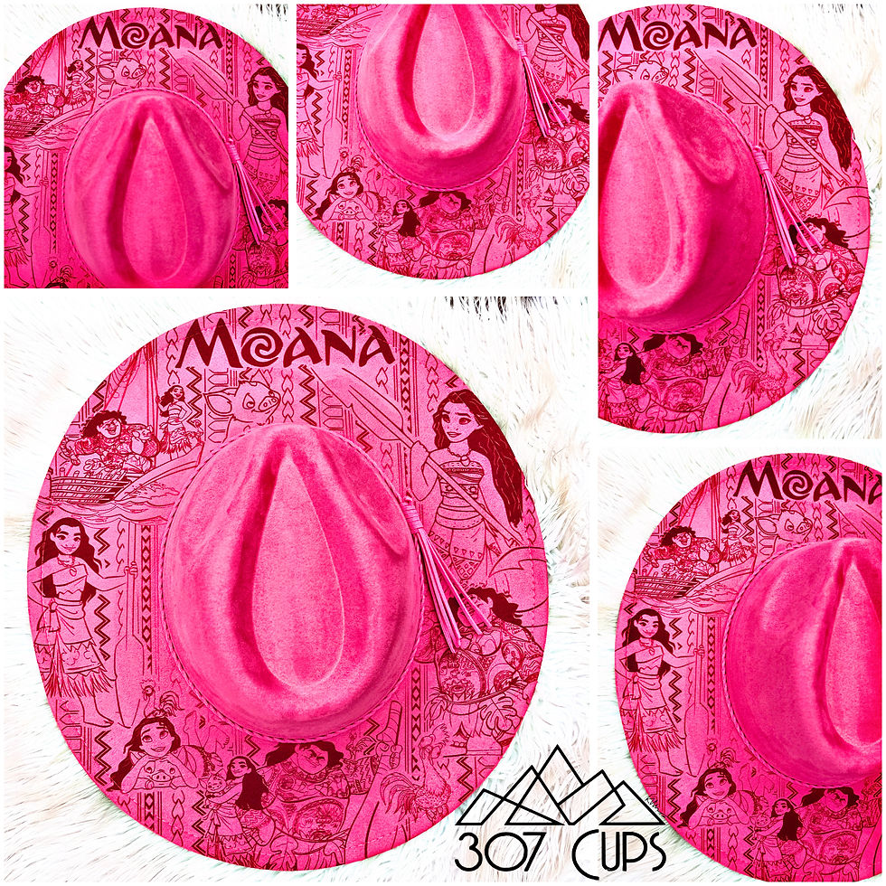 Thumbnail: Moana Wide Brim Hat SVG PNG PDF