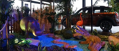 déco événementielle jungle