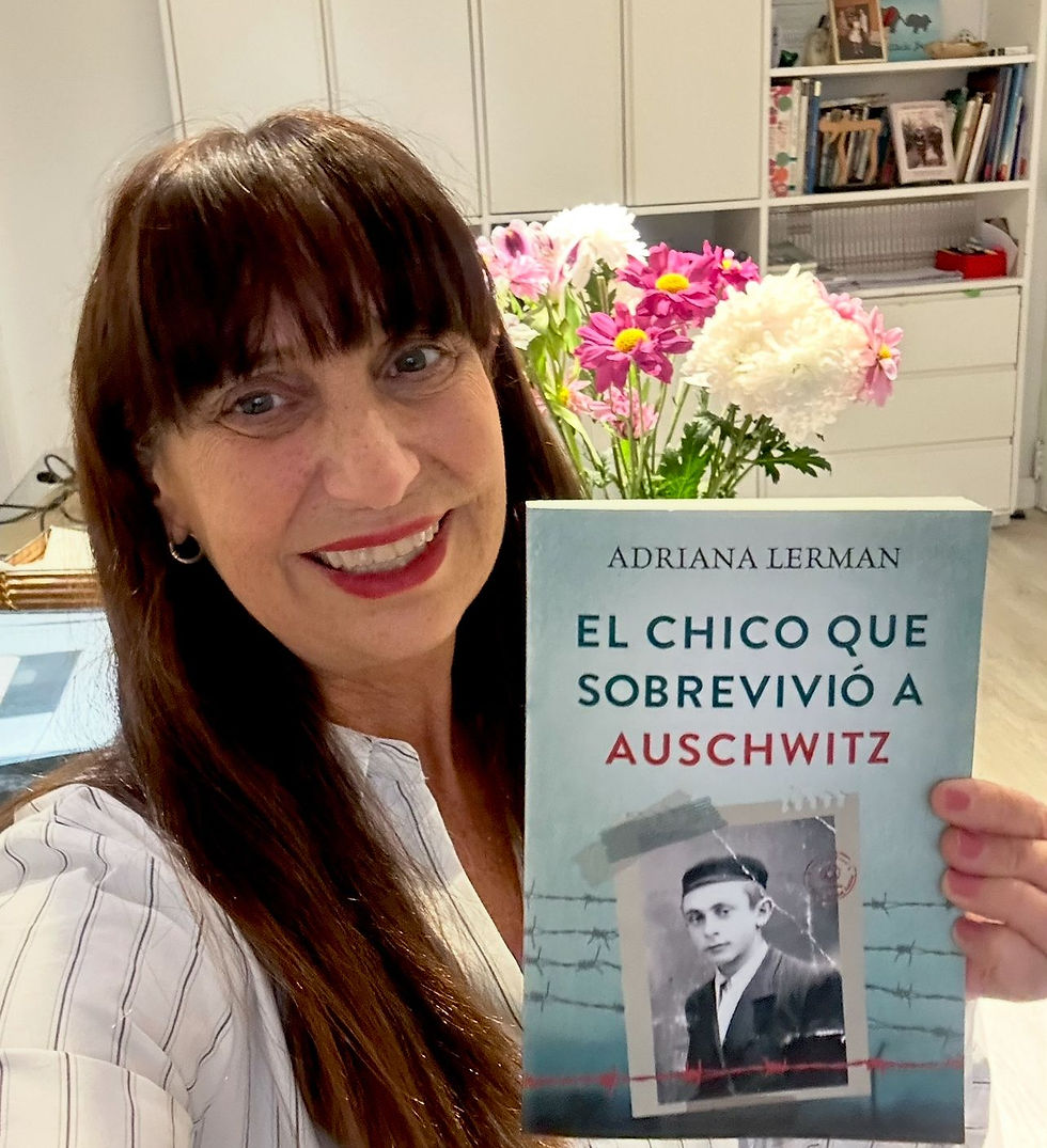 Adriana Leman sobre su nuevo libro top 3 en El Ateneo: "La fuerza del amor pudo más que el odio y que la propia muerte"