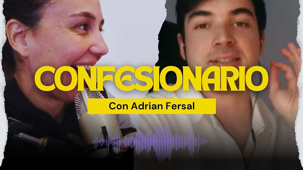 Confesionario con Adrian Fersal: "Isra no me deja entrar a sus programas"