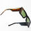 Thumbnail: Alonzo JI121M sunglasses in Black / Amazon frames and Green lenses