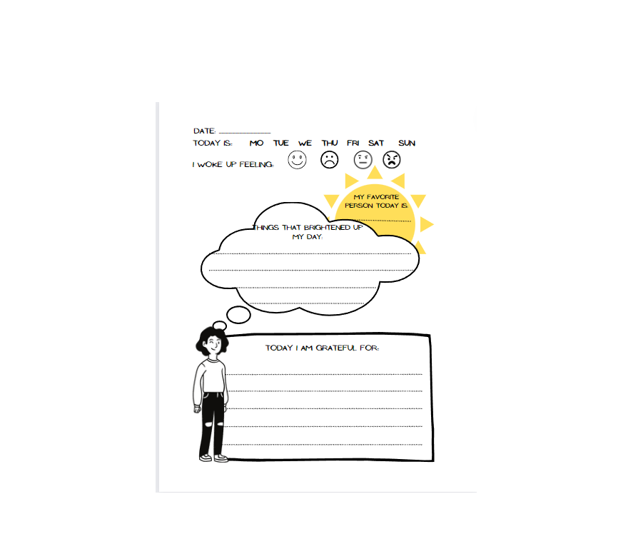 Thumbnail: I am enough! - Gratitude Journal For boys aged 8-12