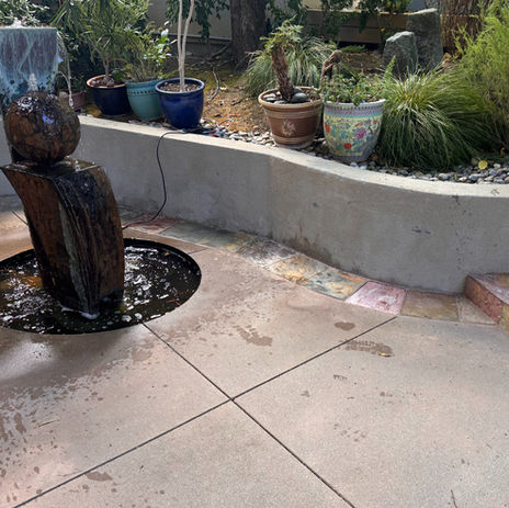 Professional concrete pressure washing in Santa Clara County