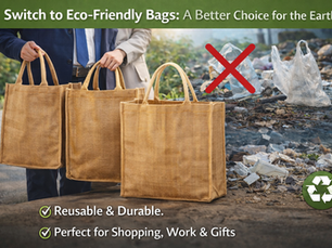 One Bag, Infinite Impact: Choose Eco-Friendly, Protect Our Planet