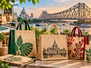 custom printed jute bags in Kolkata