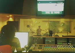 Lori Castro in the Sound Studio