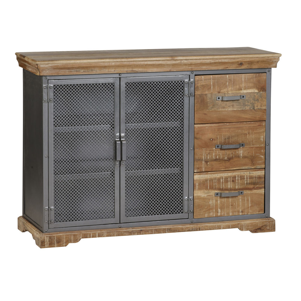 Metropolis Industrial Large Sideboard