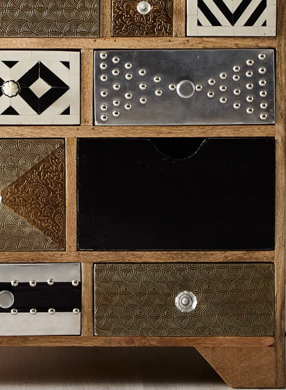 Thumbnail: Sorio 14 Drawer Chest