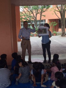 100万個の積み木を届けるプロジェクト@小学校