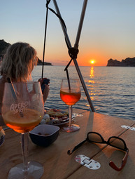 Cinque terre sunset boat spritz.jpeg